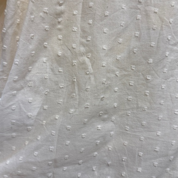 FARM RIO AURA FLORAL OFF WHITE BLOUSE - M - Picture 7 of 7